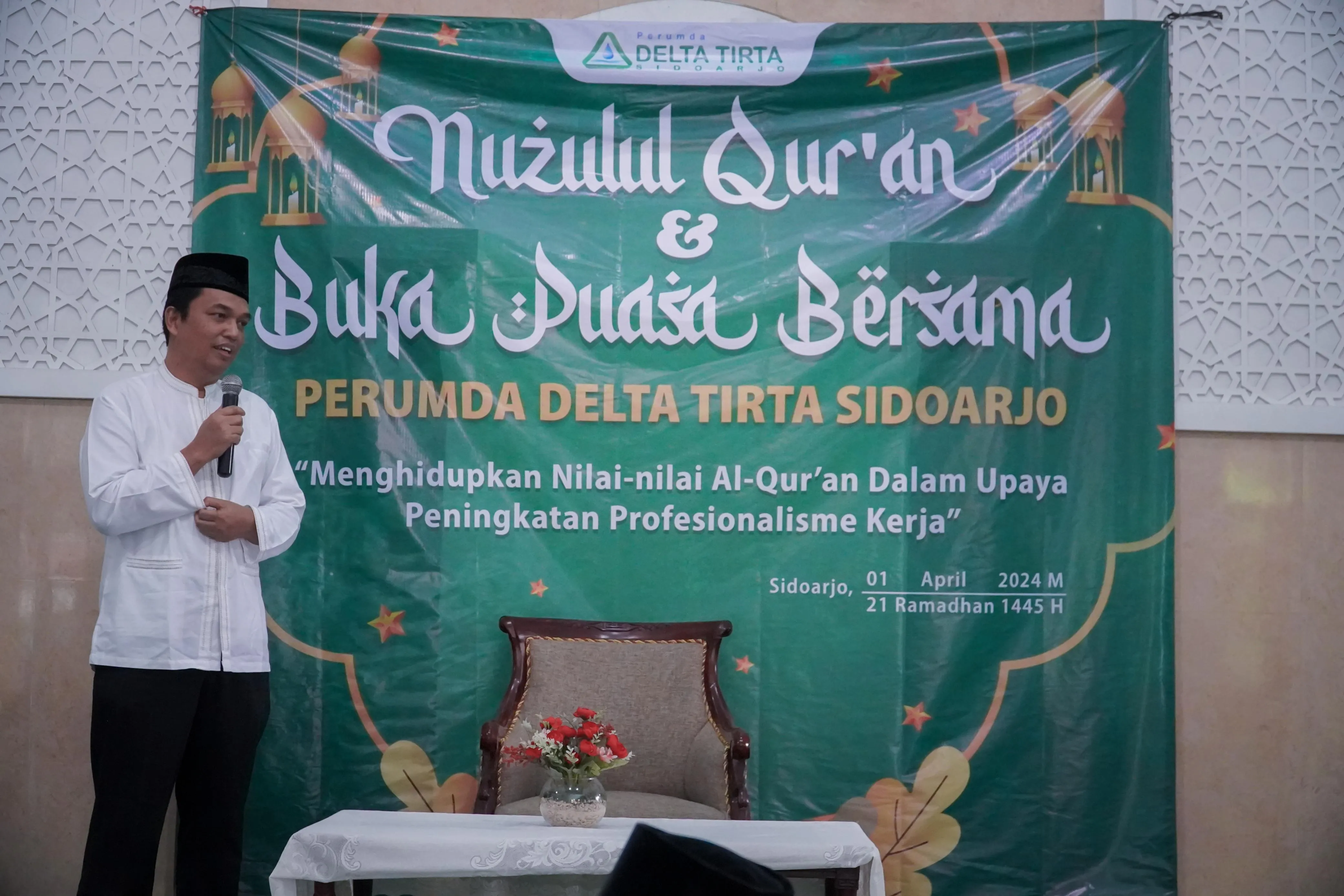 Perumda Delta Tirta Sidoarjo Berbagi Kebahagiaan di Bulan Ramadhan