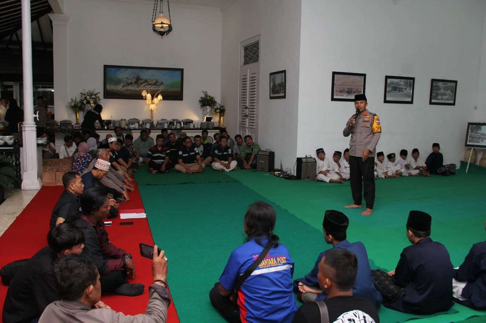 Sinergitas Polres Kediri Kota dan Awak Media Siap Sukseskan Operasi Ketupat Semeru 2024