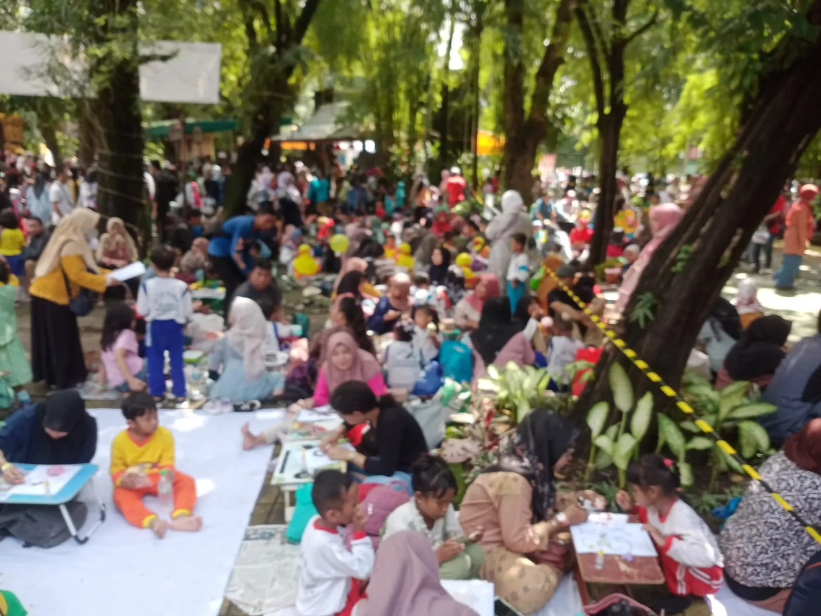 Event Spesial di Hari Kartini Kebun Binatang Surabaya Telah di Padati Pengunjung