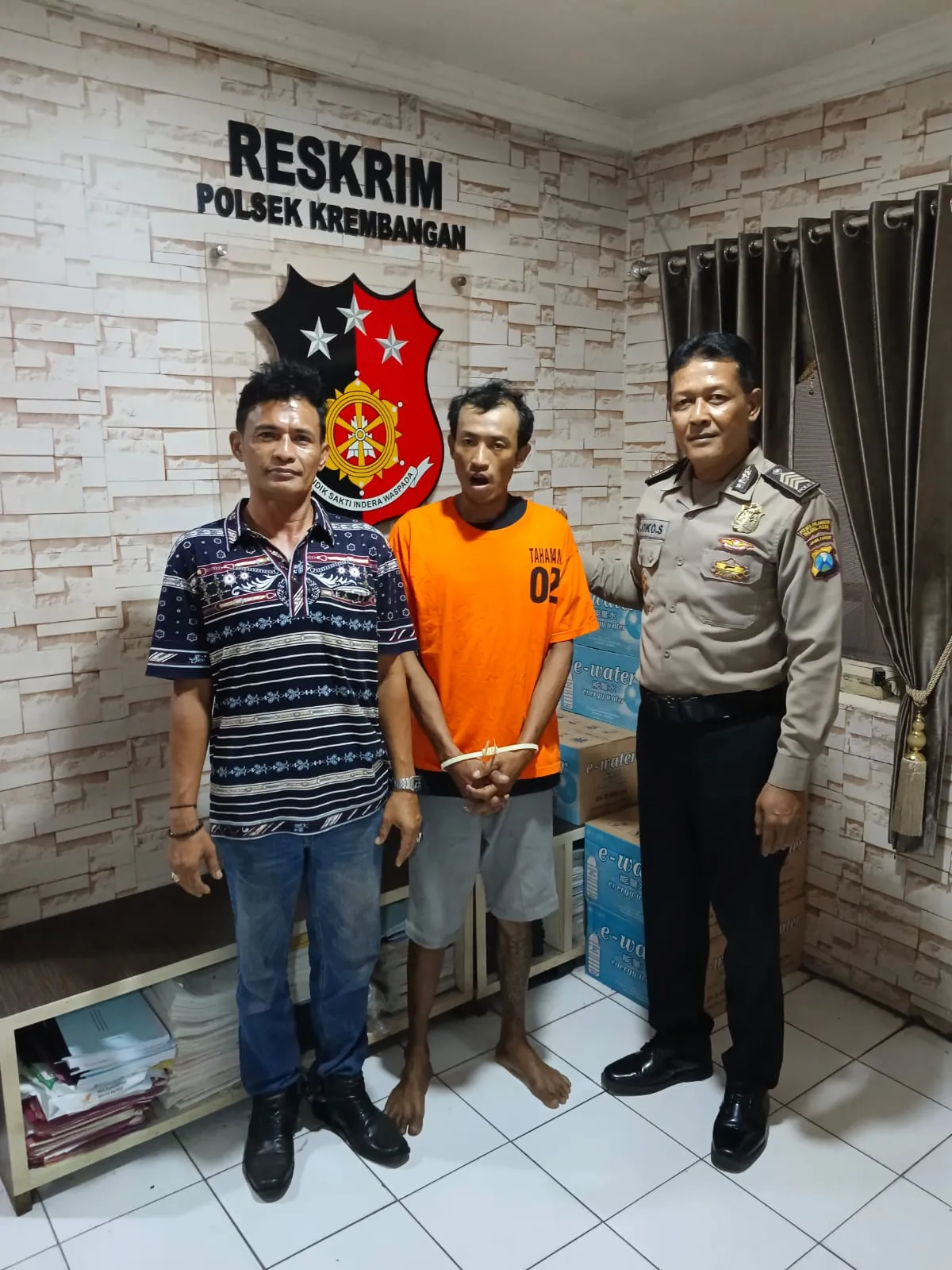 Polisi Amankan Pelaku Pengroyokan Didepan Bengkel Dupak Bangunsari