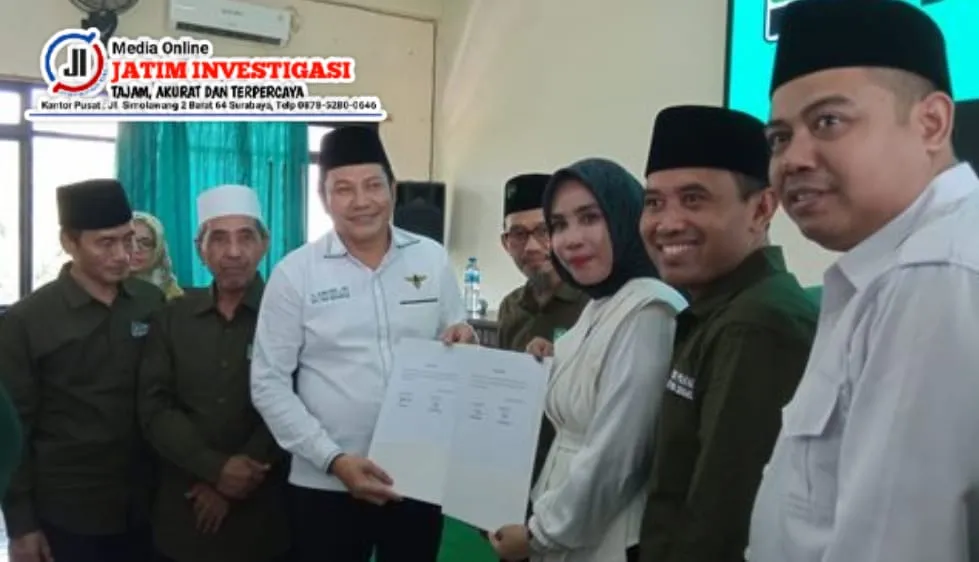 Daftar Lewat PKB !!! H.Subandi Optimis Gandeng Mimik Idayana Maju Pilkada Sidoarjo