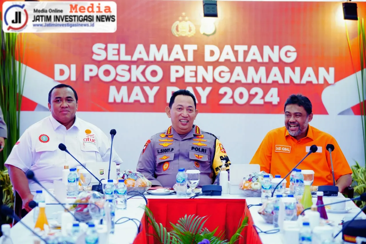 Komitmen Kapolri di Aksi May Day: Bentuk Timsus untuk Lindungi dan Kawal Hak Buruh