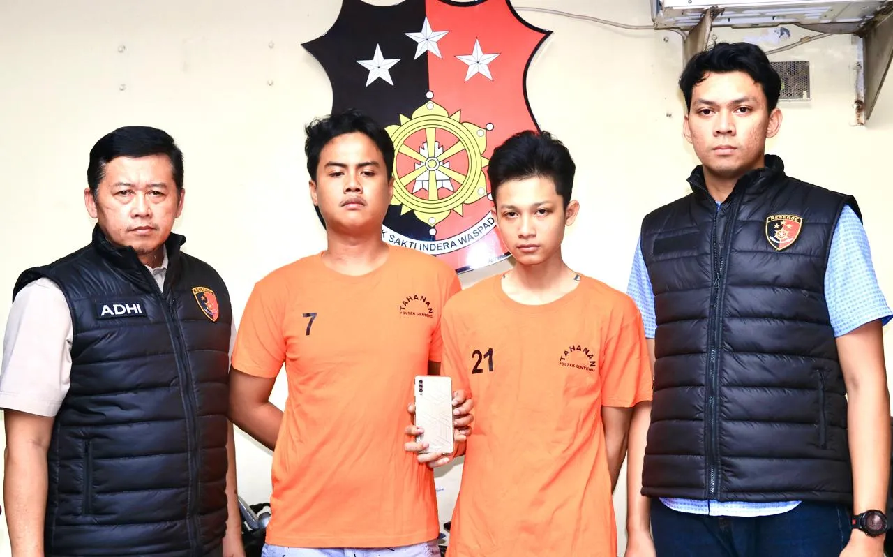 Tak Mau Dihentikan Serta Melawan, Dua Penjambret di Jalan Ambengan Surabaya Duel Dengan Petugas