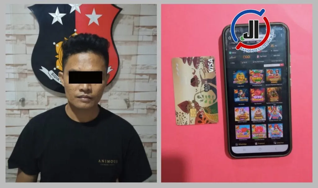 Pelaku Judi Slot Zeus di Warkop Pak Jenggot, Berhasil Diamankan Unit Reskrim Polsek Krembangan