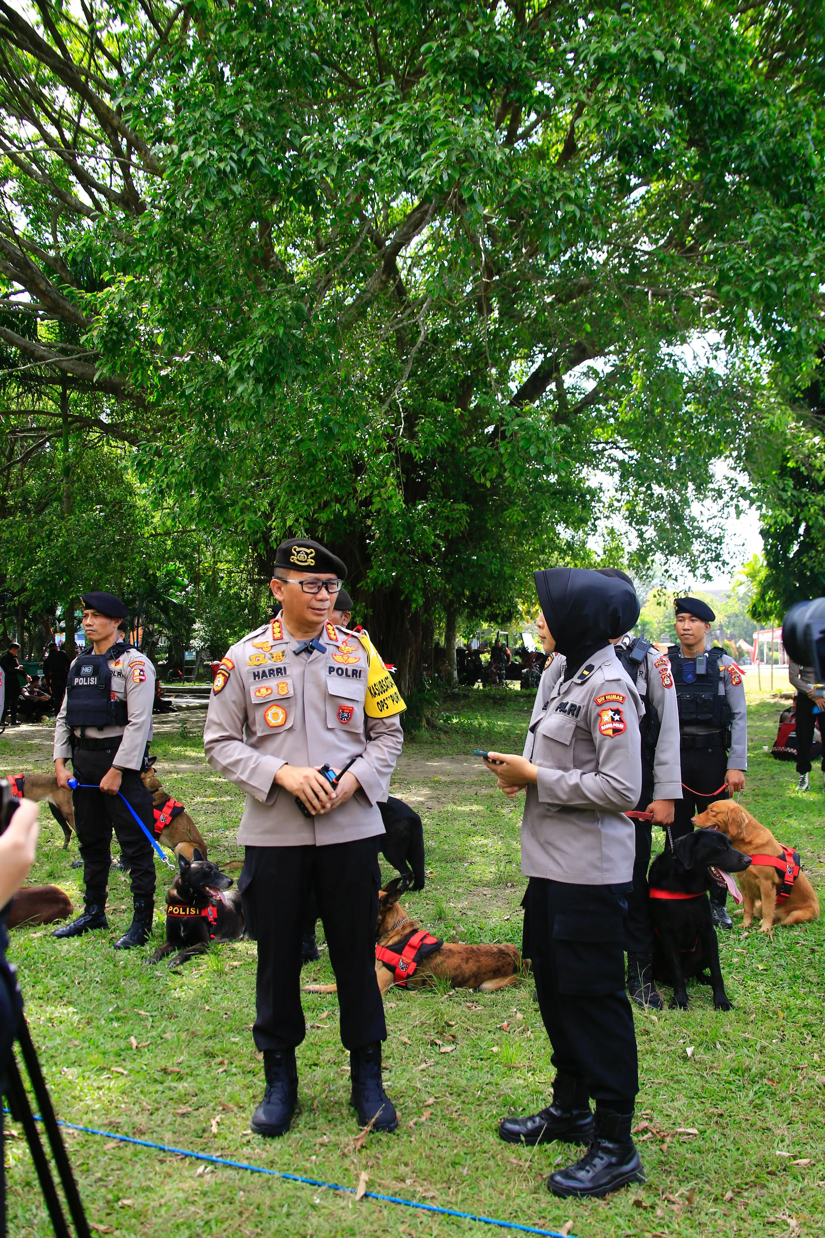 Datasemen K9 Polri Turut Amankan World Water Forum Ke-10 di Bali