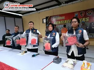 Polresta Sidoarjo Berhasil Meringkus Lima Pelaku Aksi Kekerasan yang Viral di Medos