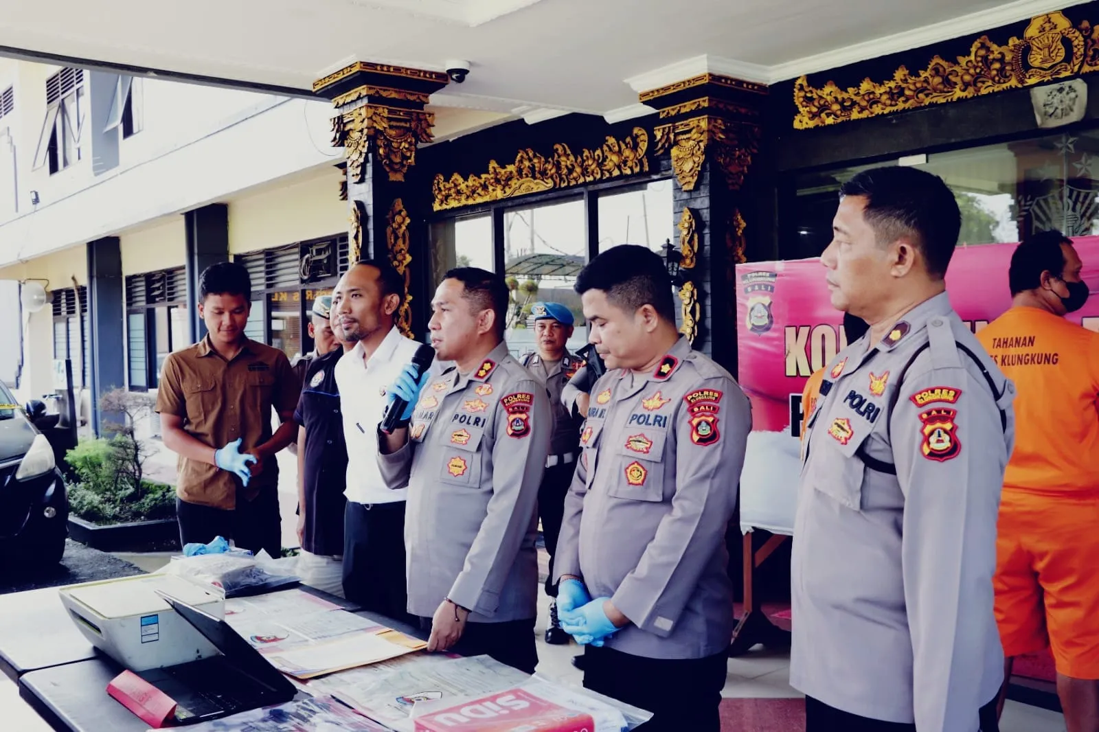 Berhasil Ungkap 28 Mobil Bodong Polda Bali Apresiasi Kinerja Polres Klungkung