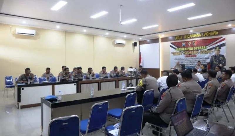 Polres Bangkalan Siap Sukseskan Giat Operasi Sikat Semeru 2024, Tergabung dalam 4 Satgas