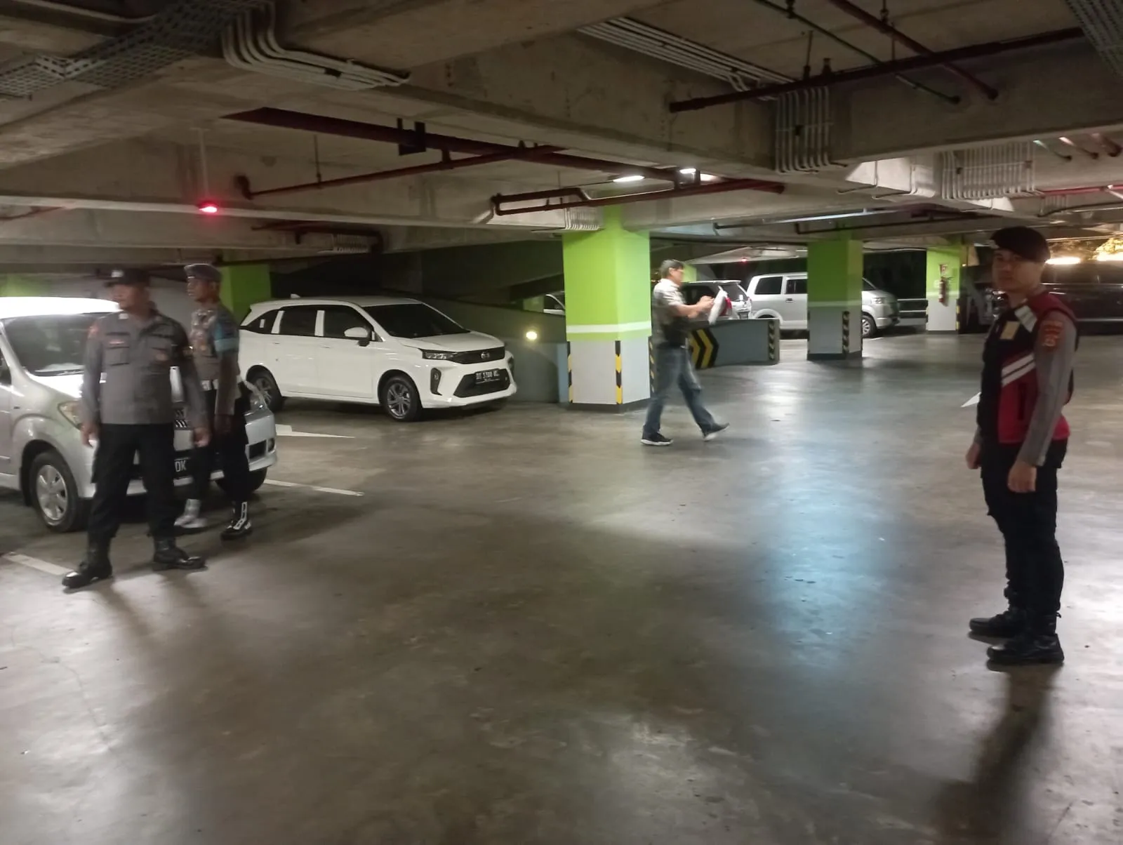 Wujudkan Bandara Ngurah Rai tetap Kondusif, Polres Bandara Ngurah Rai Gelar Patroli