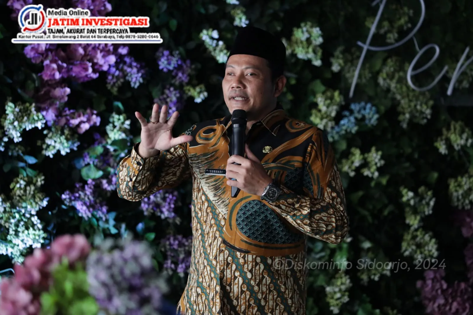 Plt. Bupati Sidoarjo Instruksikan Kominfo Ciptakan Konten Positif