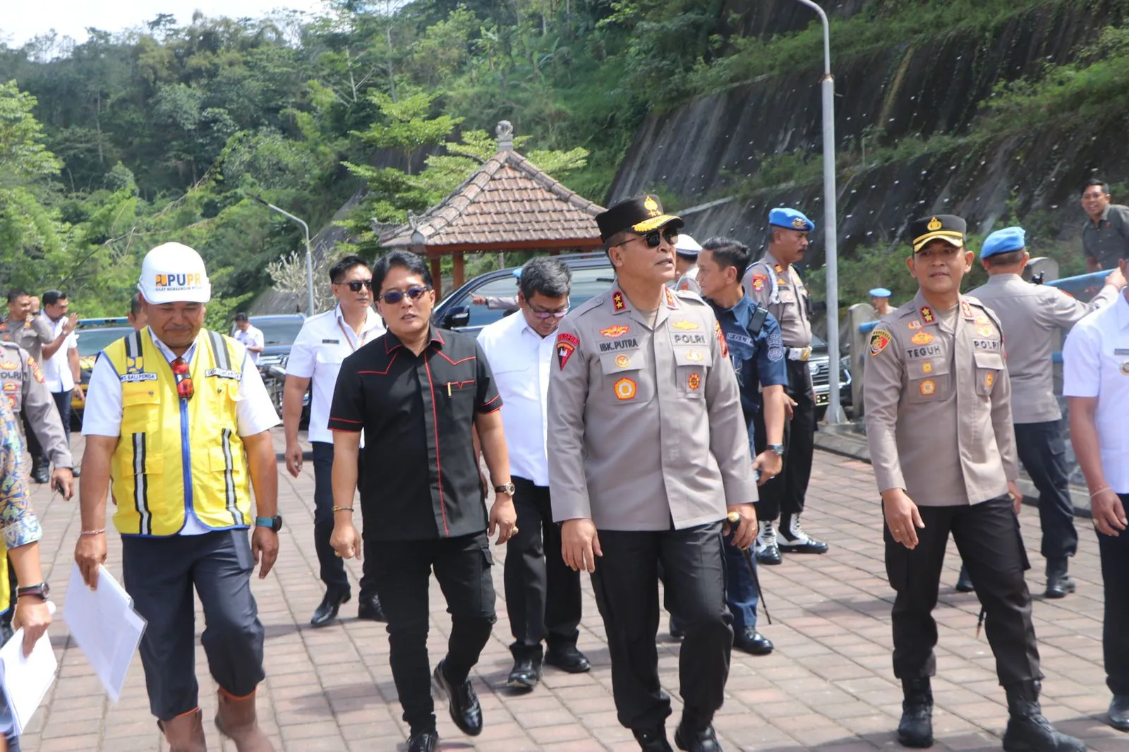 Kapolda Bali cek Bendungan Sidan