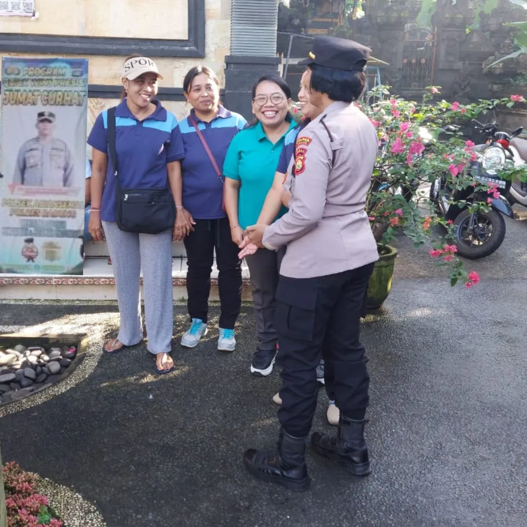 Beyond Trust Presisi Jum'at Curhat Polsek Abiansemal Bersama LPM Desa Punggul