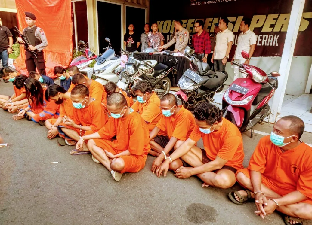 Operasi Sikat Semeru 2024, Polres Pelabuhan Tanjung Perak ungkap 15 kasus kriminal Selama 12 Hari