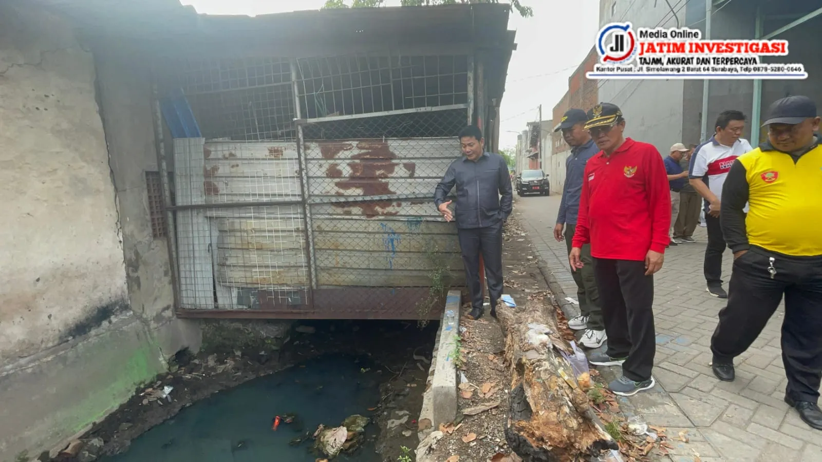 Plt Bupati Sidoarjo Subandi Sidak Sampah ke TPST Ngingas dan Sempadan Sungai