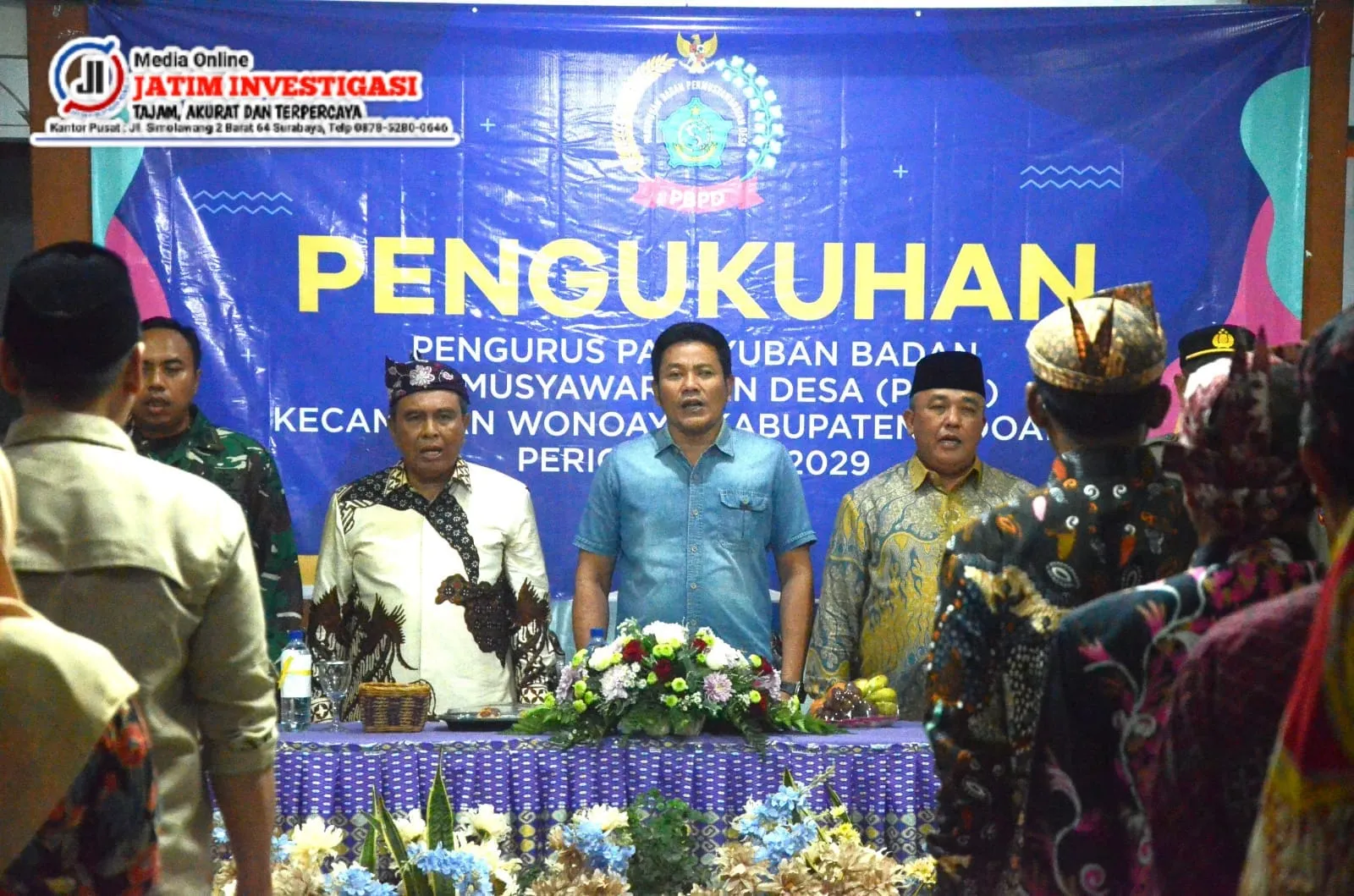Plt Bupati H Subandi Ayo Paguyuban BPD dan Pemdes Bareng-Bareng Kolaborasi Bangun Desa