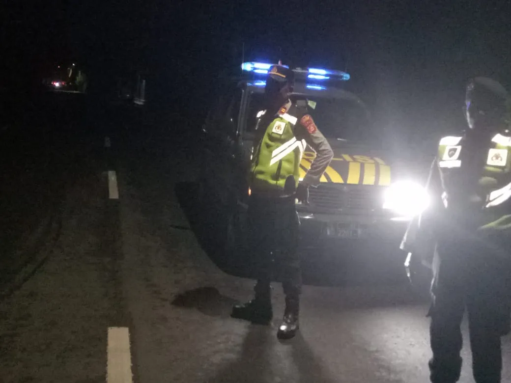 Antisipasi Kriminalitas di Jalan Sepi, Polsek Abiansemal Intensifkan Blue Light Patrol