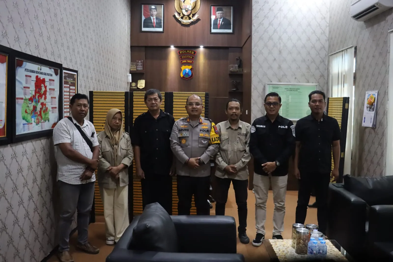 Polres Pacitan dan Pewarta Bersinergi Siap Wujudkan Pilkada 2024 Damai