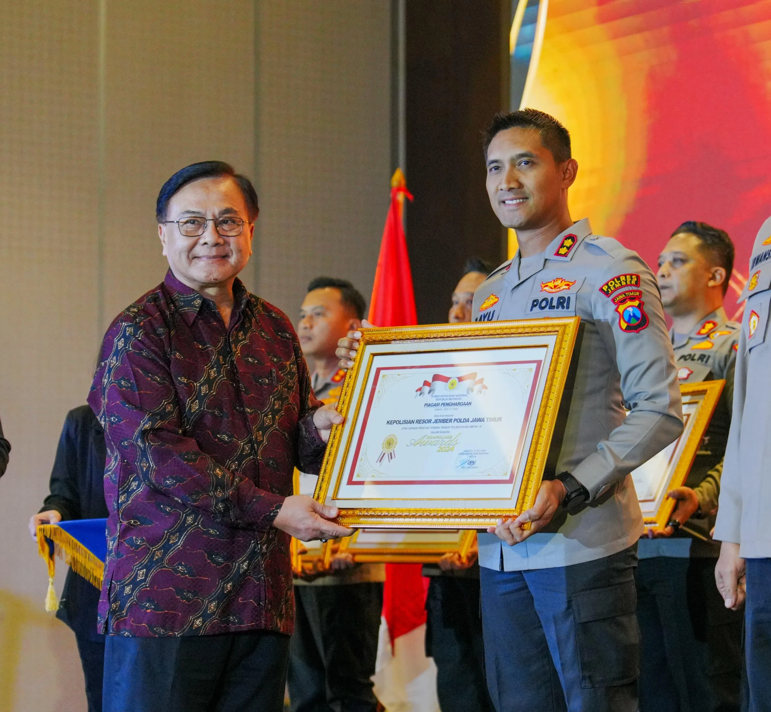 Polres Jember Raih Predikat Polres Terbaik Tipe A di Ajang Kompolnas Award 2024