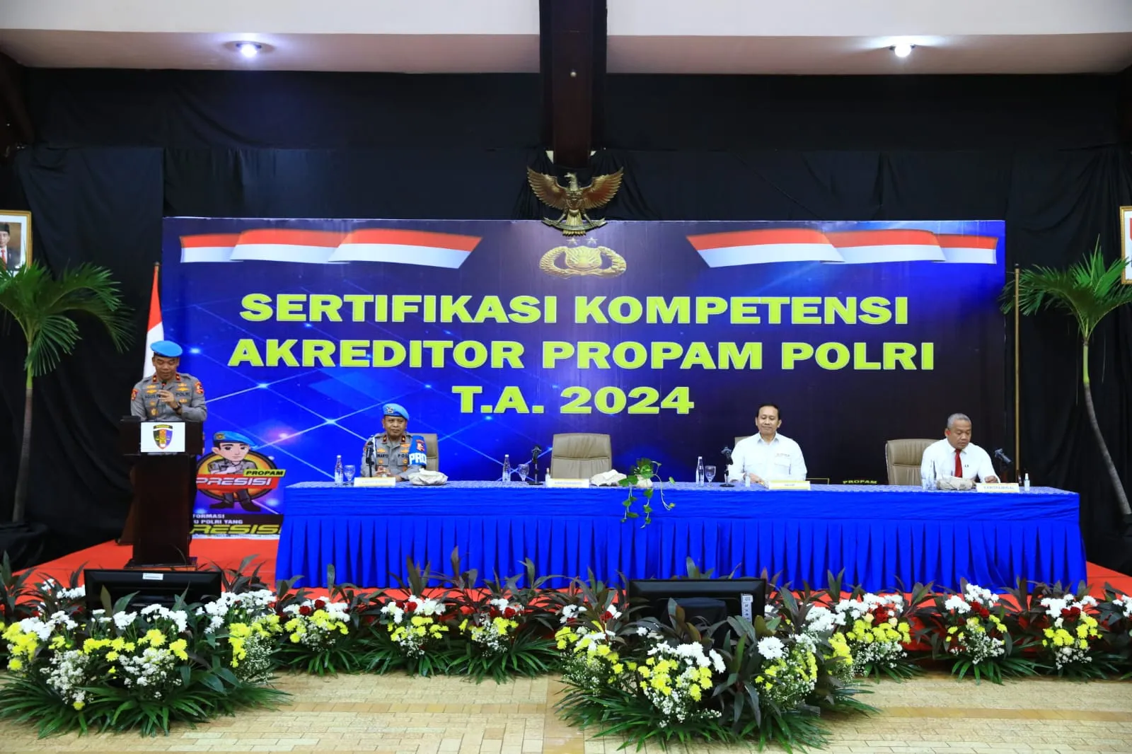 Tingkatkan Pelayanan Publik, DivPropam Polri Gelar Sertifikasi Kompetensi Bintara Akreditor
