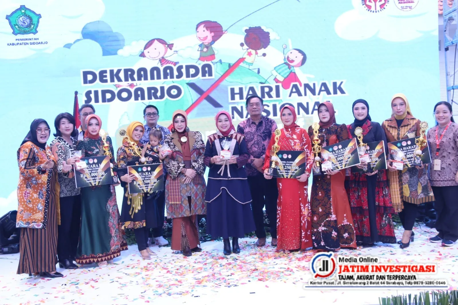 Pemkab Sidoarjo Dukung Maksimal UMKM Melalui Acara Harmoni Kreatif dan Peringatan Hari Anak Nasional