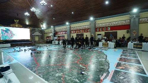 Jelang KTT IAF II and HLF MSP 2024 Polda Bali Laksanakan Gladi TFG