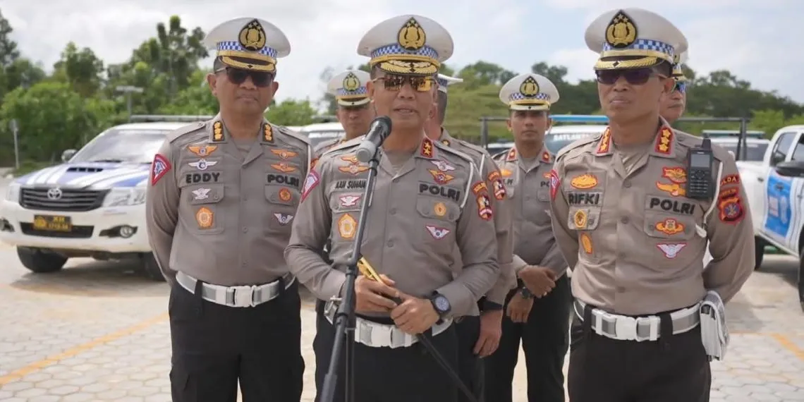 Kakorlantas Cek Kesiapan Personel dan Kendaraan Lalu Lintas, Jelang HUT RI ke- 79 di IKN