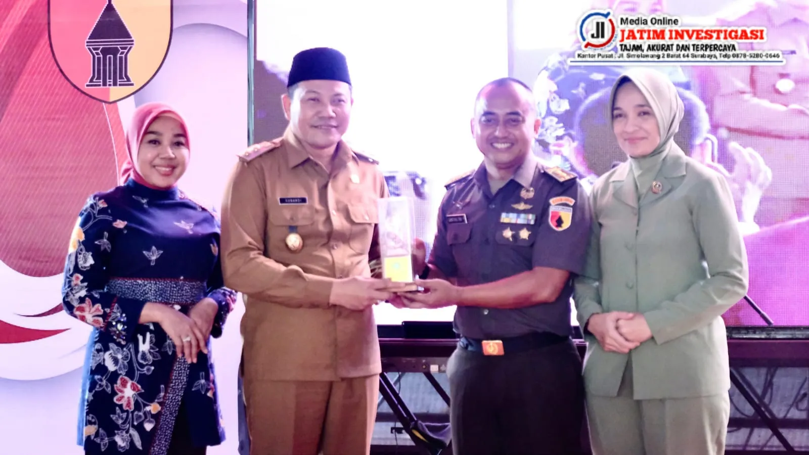 Pisah Sambut Dandim 0816, Subandi Ajak Bangun Sidoarjo Lebih Baik