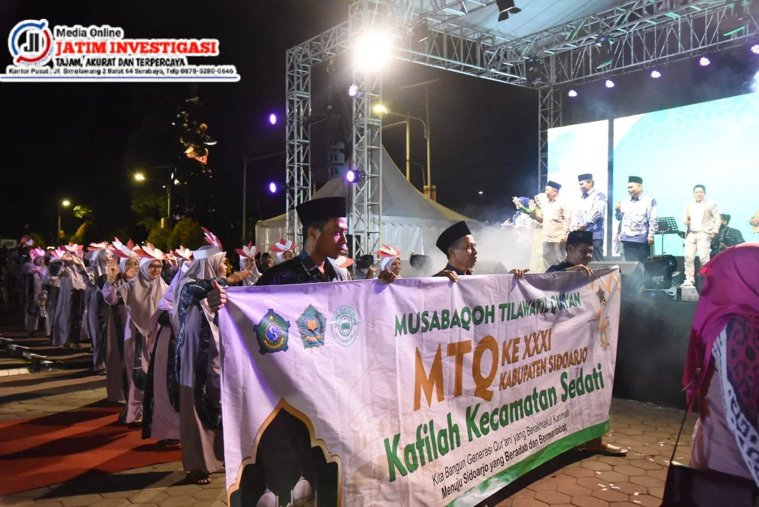 Pesan Plt Bupati Subandi Untuk Para Kafilah MTQ Kabupaten Sidoarjo