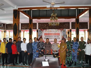 Wujudkan Pemilu Kondusif, Polres Pacitan Gelar Deklarasi Damai Pilkada 2024