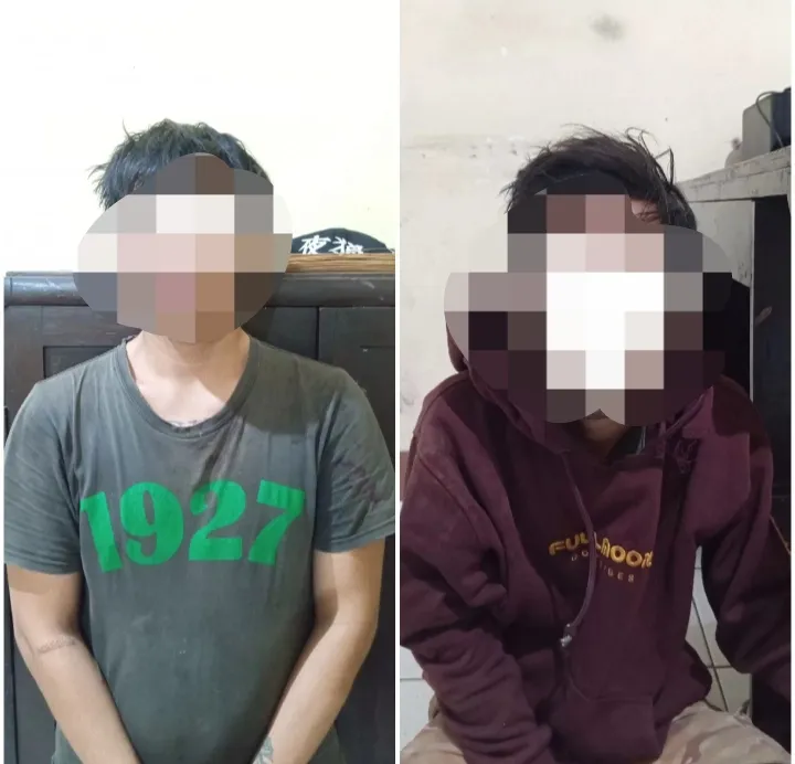 Warga Dusun Gresikan Kecamatan Krian Babak Belur Dihajar Massa, Karena Kedapatan Menggasak Hp Milik Pengendara Motor