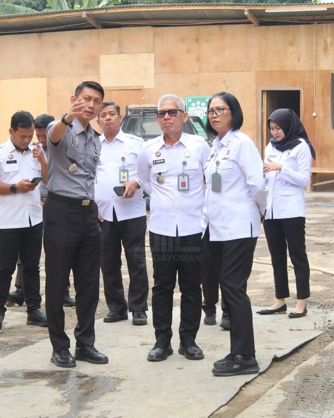 Kunjungan Direktur TI dan Kadiv PAS Kanwil Jatim di Rutan Kelas I Surabaya