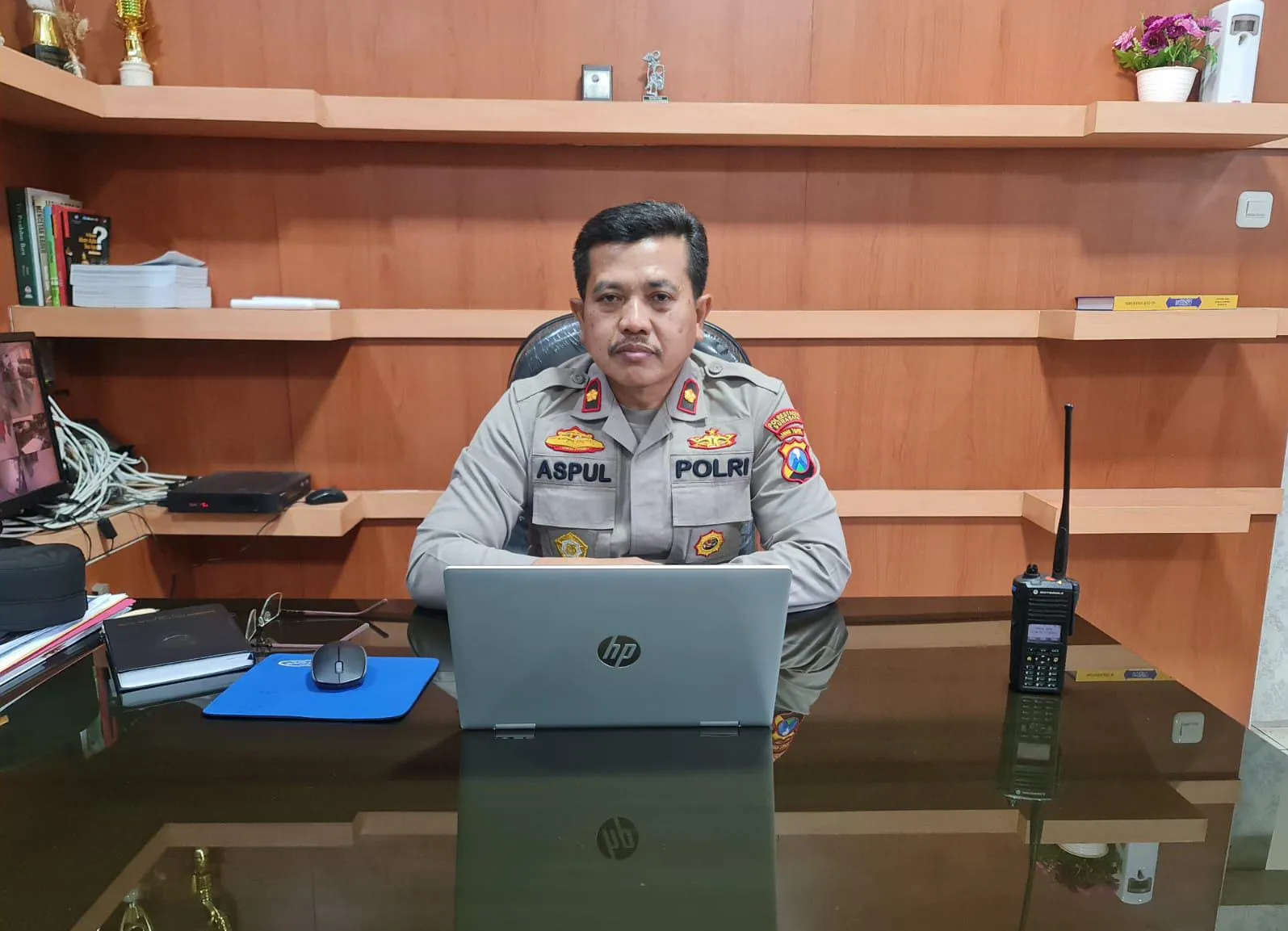 Kabaglog Polres Mojokerto Kota, yang Telah Menjabat Kapolsek Mulyorejo Surabaya
