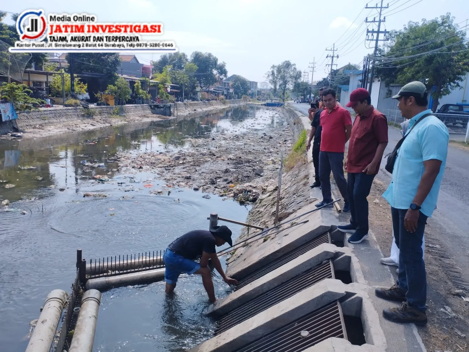 Delta Tirta Sidoarjo Gandeng Pemangku Kepentingan Atasi Penurunan Debit Air Kali Pelayaran