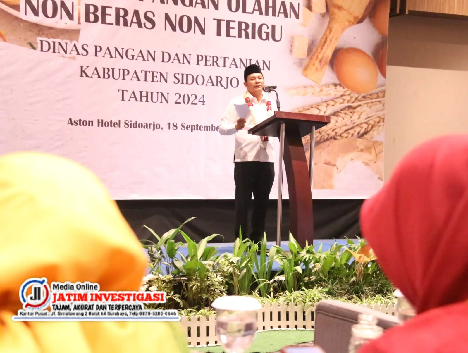 Plt. Bupati Sidoarjo Ajak Masyarakat Manfaatkan Sumber Daya Alam Lokal Untuk Pangan Olahan Non Beras