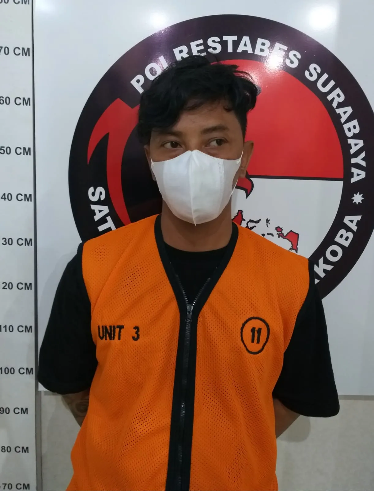Pelaku Penyalahgunaan Narkoba Jenis Sabu Diamankan polrestabes Surabaya