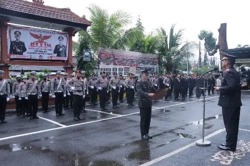 Kapolres Badung Pimpin Upacara Peringatan Hari Kesaktian Pancasila