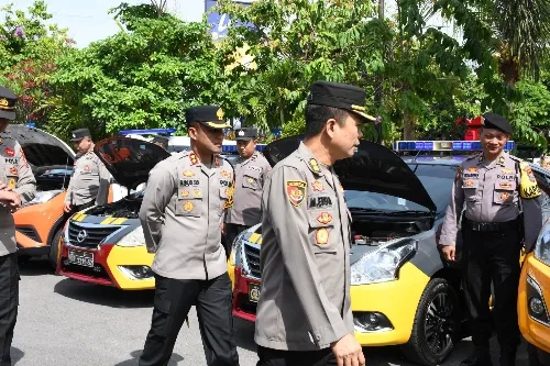 Polda Jatim Cek Ranmor Dinas Polres Madiun Kota, Pastikan Kesiapan Pengamanan Pilkada 2024