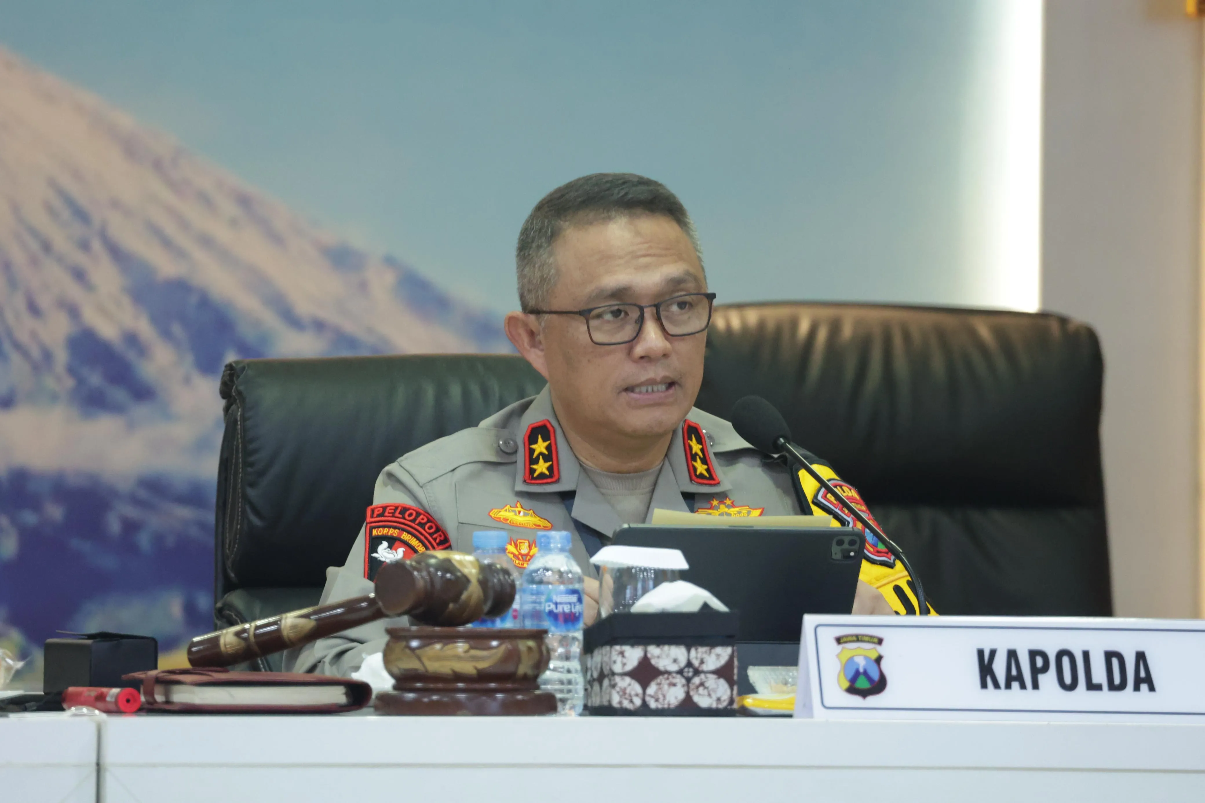 Anev Sitkamtibmas September 2024 Polda Jatim Berhasil Turunkan Angka Kriminalitas dan Kecelakaan Lalulintas