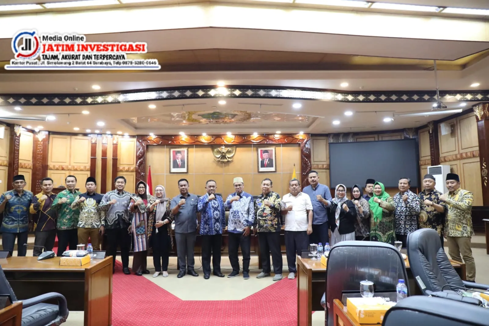 Gelar Rakor Pemberantasan Korupsi, Pjs. Bupati Sidoarjo Targetkan Angka Korupsi Sidoarjo Turun