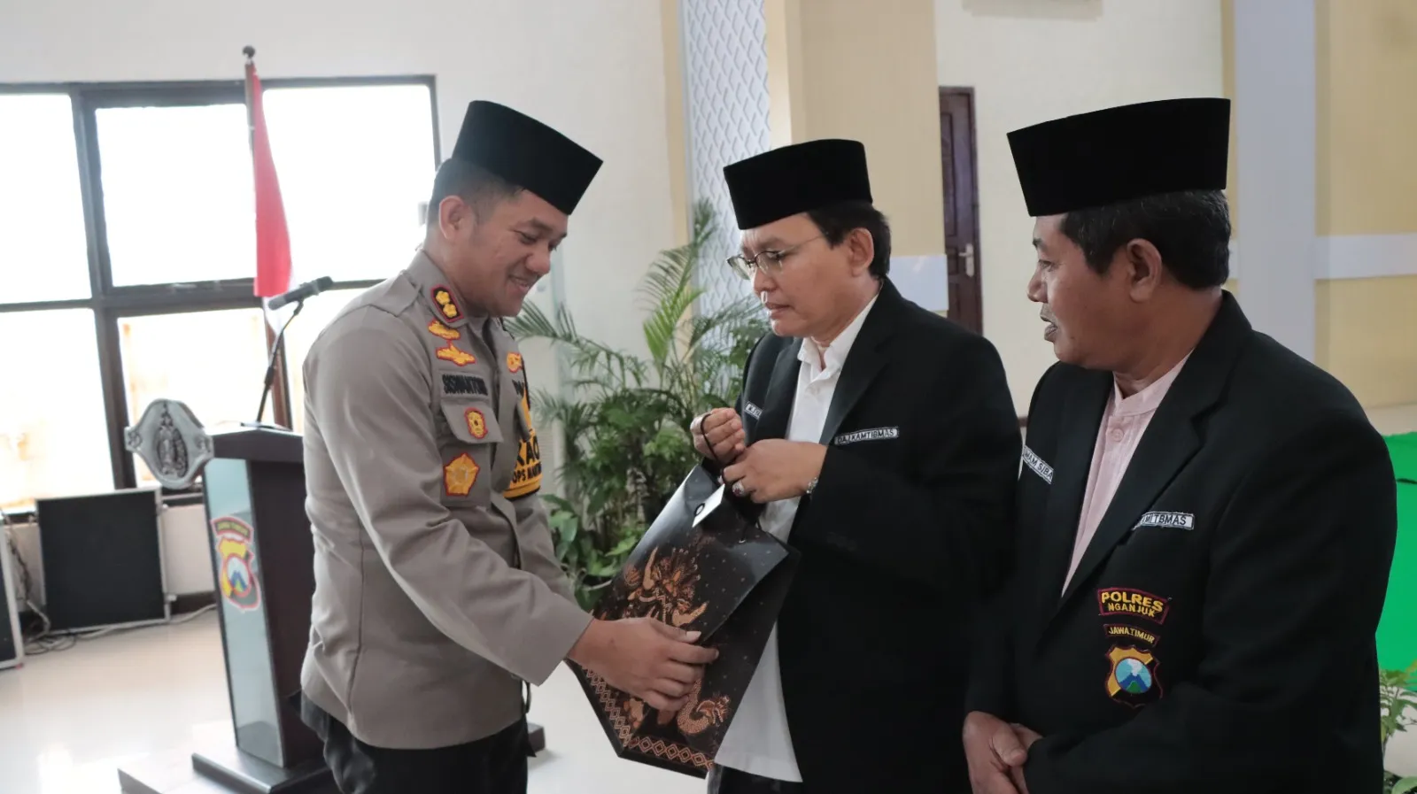 Silaturahmi dan Doa Bersama Polres Nganjuk: Langkah Nyata Demi Pemilu Damai