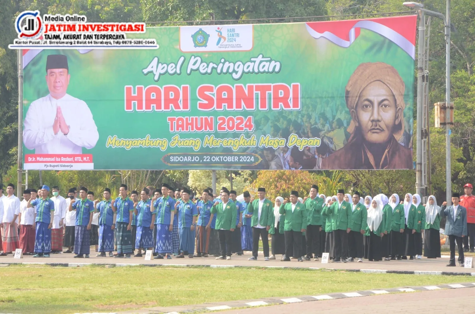 Peringati Hari Santri, Pemkab Sidoarjo Beri Penghargaan Santri Berprestasi