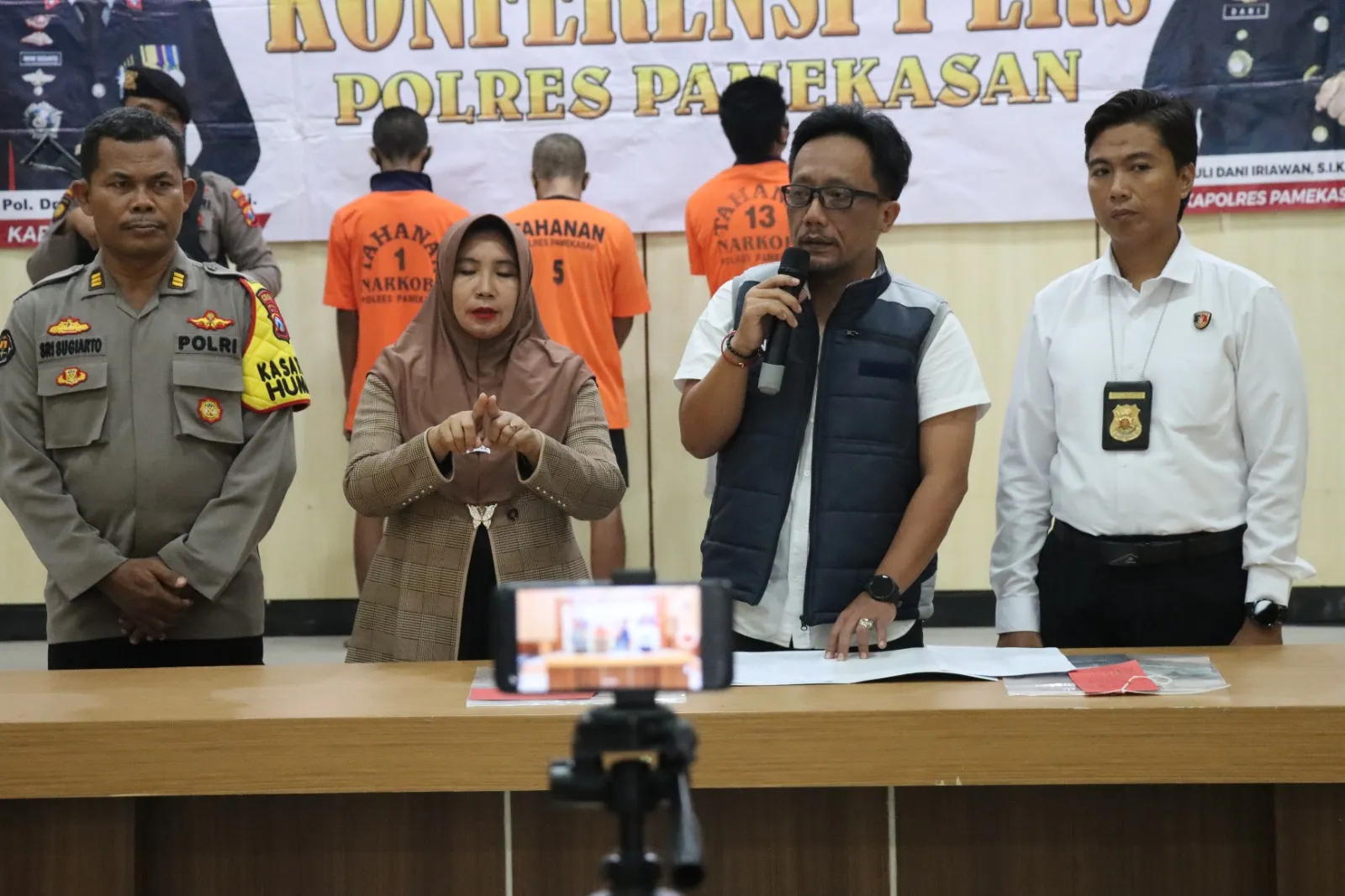 Gerak Cepat Polres Pamekasan Berhasil Amankan 3 Tersangka Curanmor