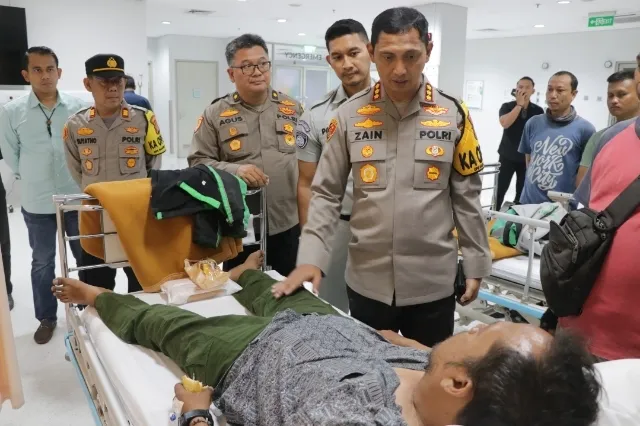 Polisi: Tidak Ada Korban Meninggal Dalam Peristiwa Truk Wing Box Ugal-ugalan di Tangerang