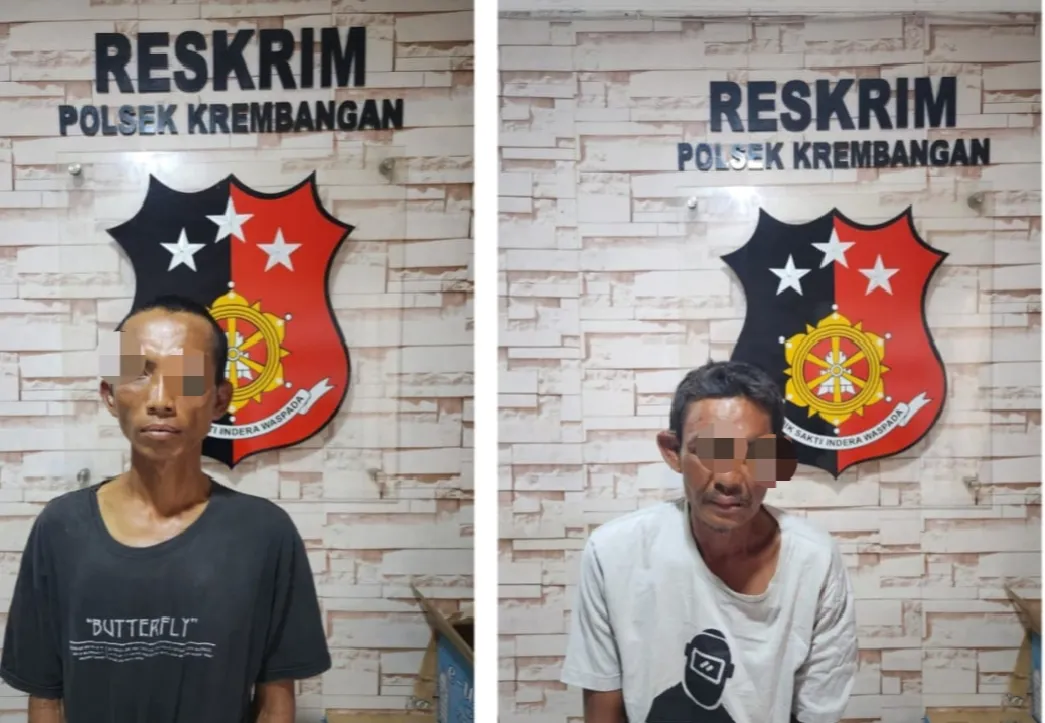 Polsek Krembangan Amankan Komplotan Curanmor Yang Beraksi di Dupak Surabaya