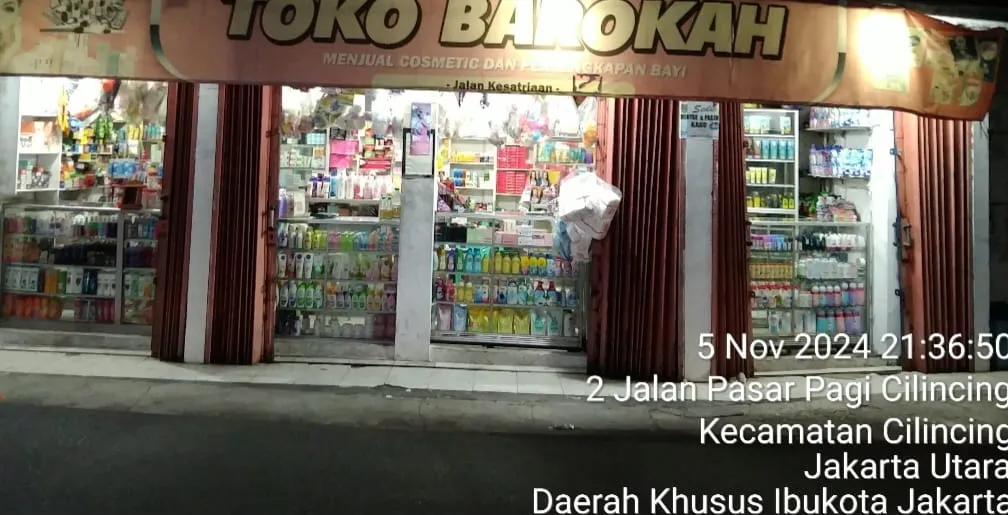 Oknum Polsek Cilincing Diduga Kuat Back Up Toko Kosmetik Penjual Obat-Obatan Tipe G