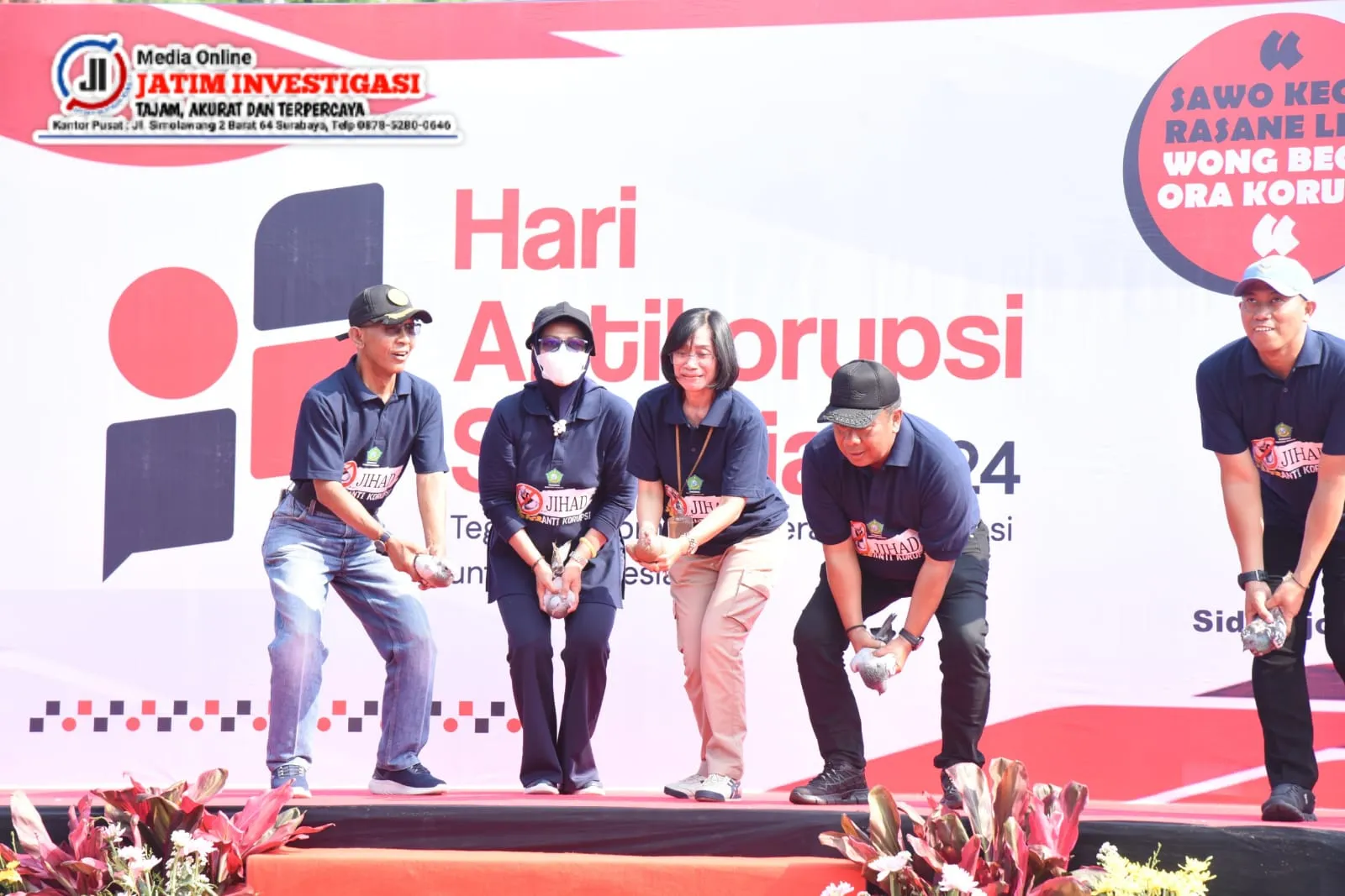 Peringatan Hari Anti Korupsi Sedunia, Pjs. Bupati Sidoarjo : Pemberantasan Korupsi Tanggung Jawab Kita Semua