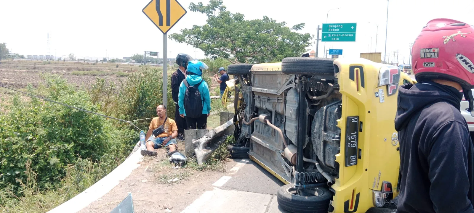 Jalur Tengkorak Jalan Raya Tambak Beras kecamatan Cerme Kabupaten Gresik