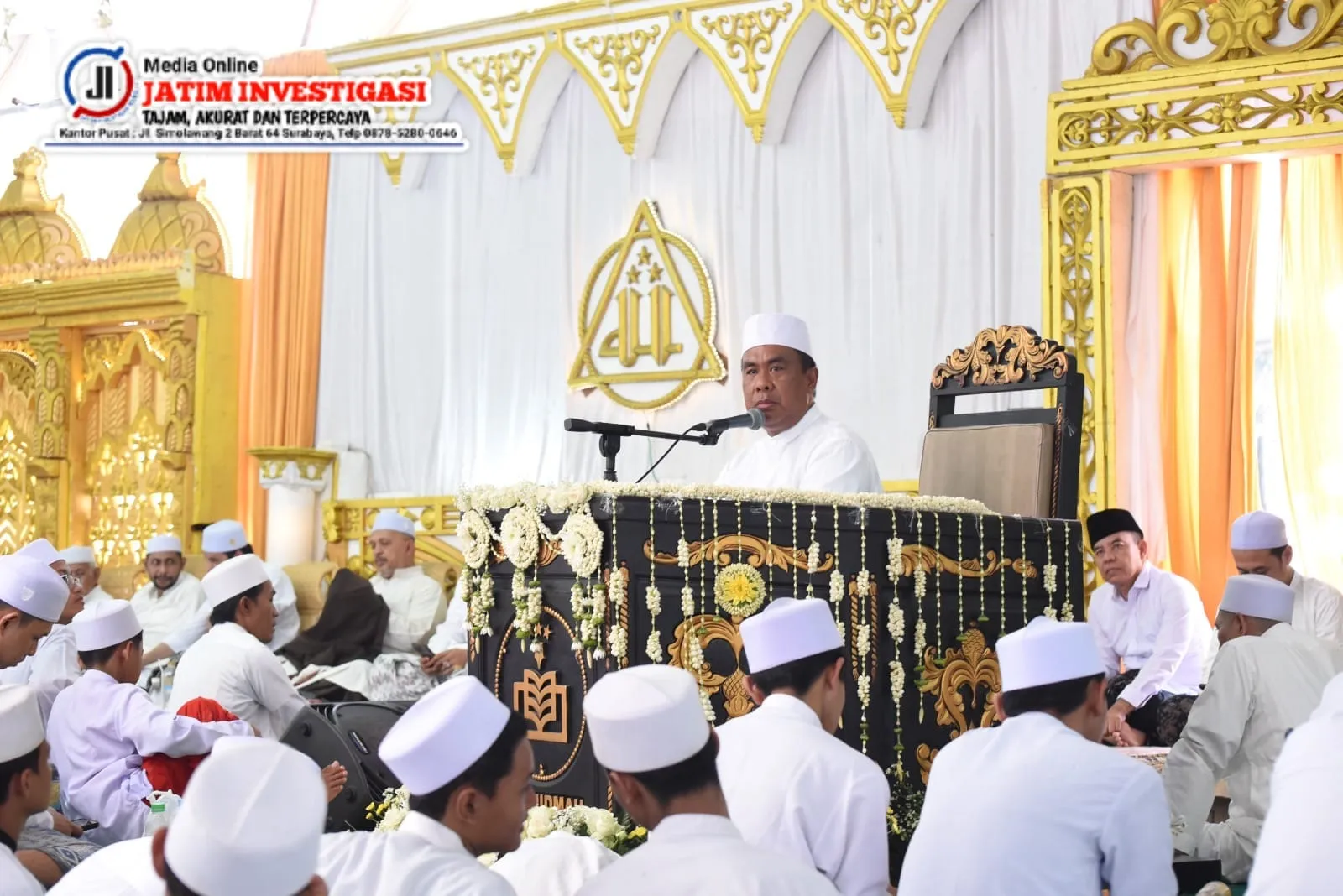 Majlis Dzikir Maulidurrasul SAW Al-Khidmah Gelar Haul Akbar Sidoarjo 2024