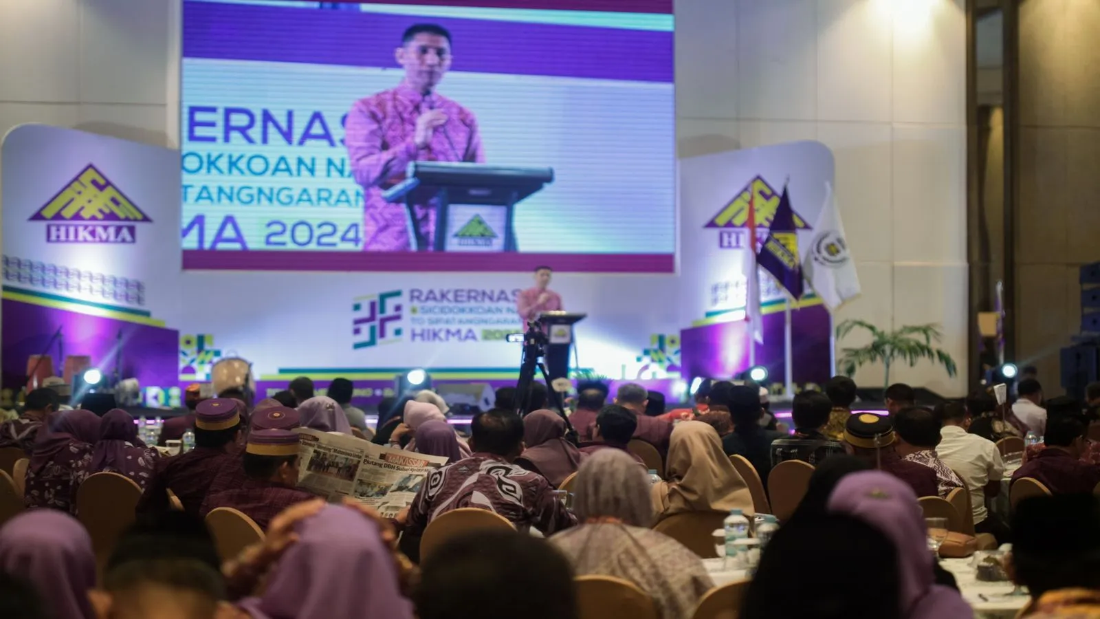 Kombes Pol Doktor M. Arsal  Sahban Tobana sebagai implementasi Dimana Bumi Dipijak, Disitu Langit Dijunjung - Semangat RAKERNAS HIKMA 2024