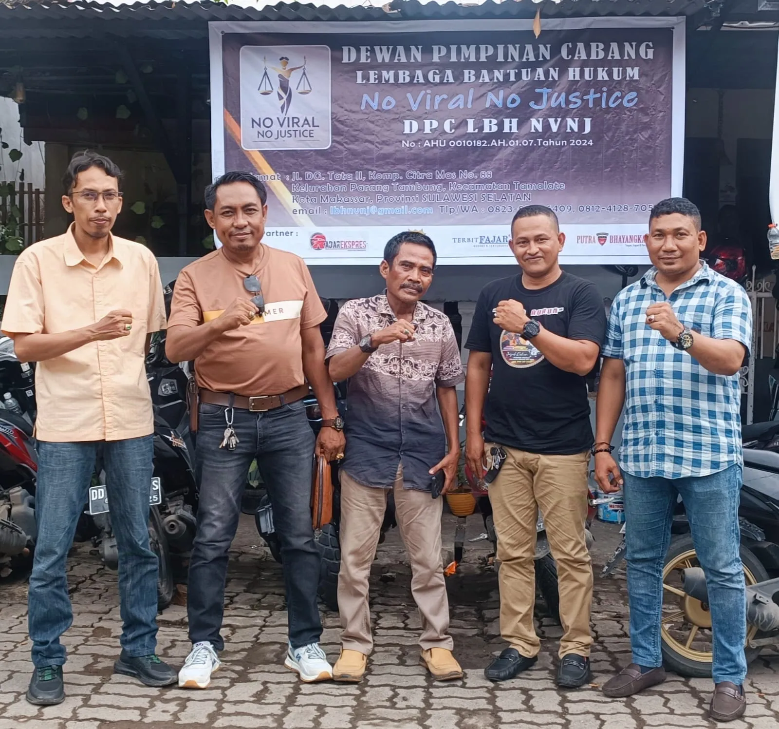 Pengurus DPP LBH No Viral No Justice Diskusi Pendidikan Paralegal